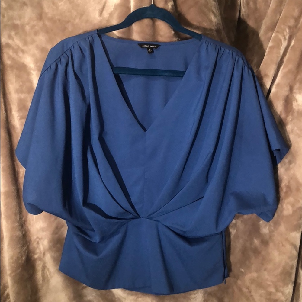Naked Zebra Blue Blouse